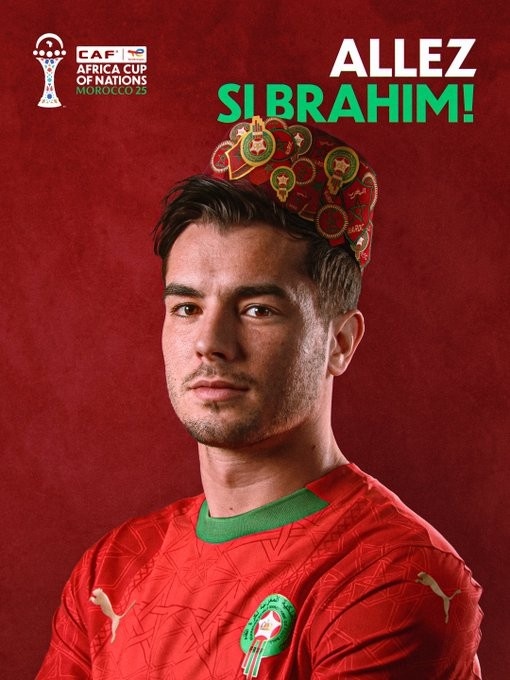 单届非洲杯在5场不同比赛破门!布拉欣·迪亚斯是历史第4人